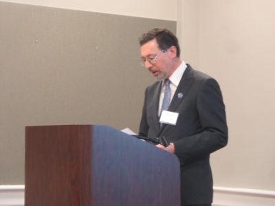 AHEA President James Niessen opens the 41st Annual Conference (2016).