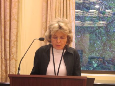 Greetings from Ambassador Réka Szemerkényi, delivered by Krisztina Osvat.