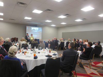 Saturday evening banquet.