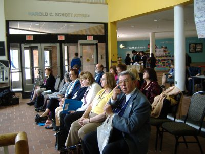 Audience at the Music in the Atrium