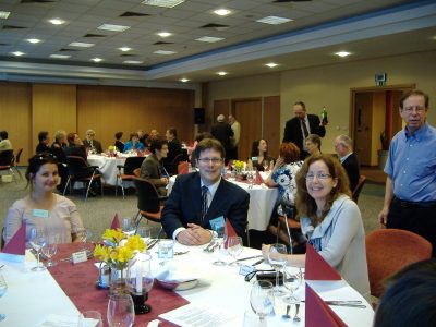 Judit and Philip Bognar with Maggie Lázár