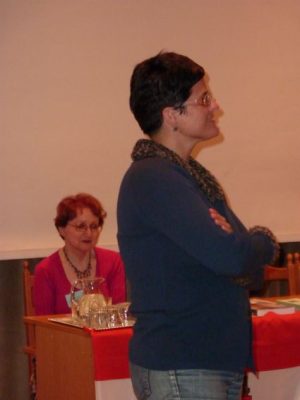 Katalin Vörös and filmmaker Réka Pigniczky