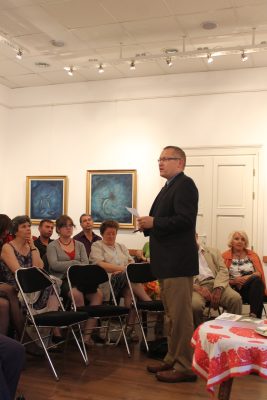 Károly Jókay, Executive Director of the Fulbright Commission Hungary, co-sponsor of the event